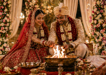 The wedding became the country