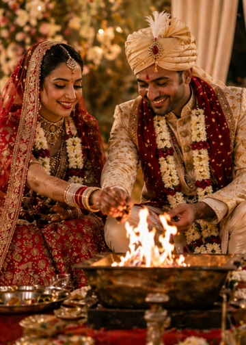 The wedding became the country